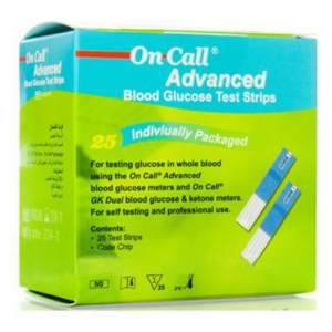 Que thử đường huyết Acon On Call Advanced (25 que)